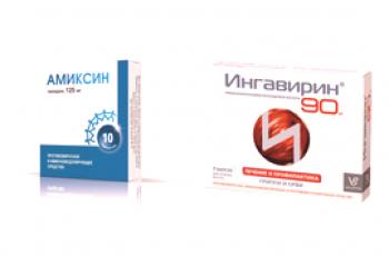 Amiksin o Ingavirin: una comparación de medicamentos y qué es mejor tomar