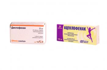 Jaký lék je lepší a účinnější než Diclofenac nebo Aceclofenac?